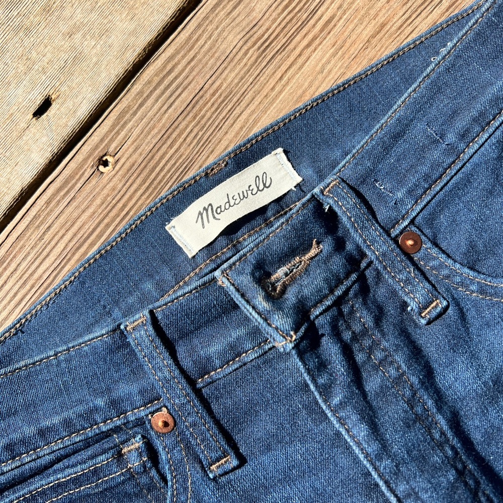 Madewell 10” High Rise Skinny 25 - Picture 2 of 4